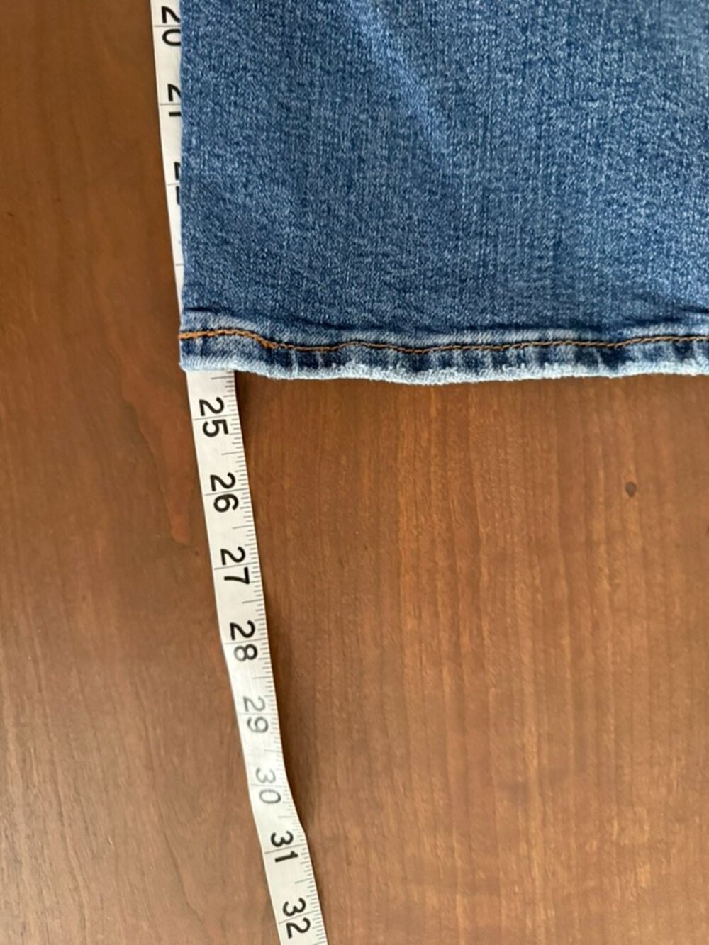 $118 Levi’s Ribcage Straight Ankle Jeans Size 27 High Rise Cropped Denim - Picture 4 of 9